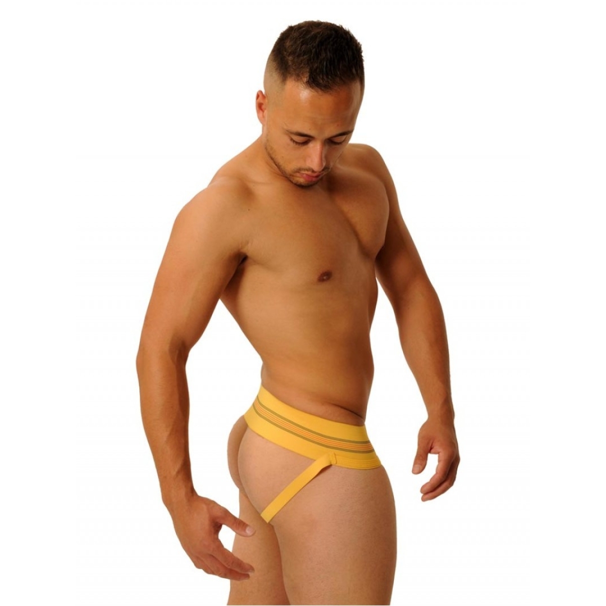jockstrap fist jaune 3