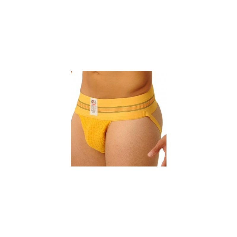 jockstrap fist jaune