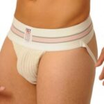 jockstrap fist large bande blanc