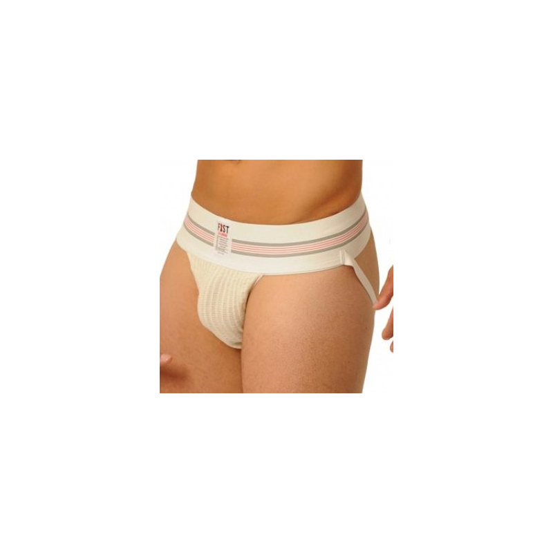 jockstrap fist large bande blanc