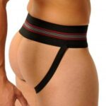 jockstrap fist large bande noir 2