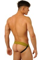 jockstrap fist leather jaune 3