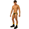 jockstrap fist leather jaune 4