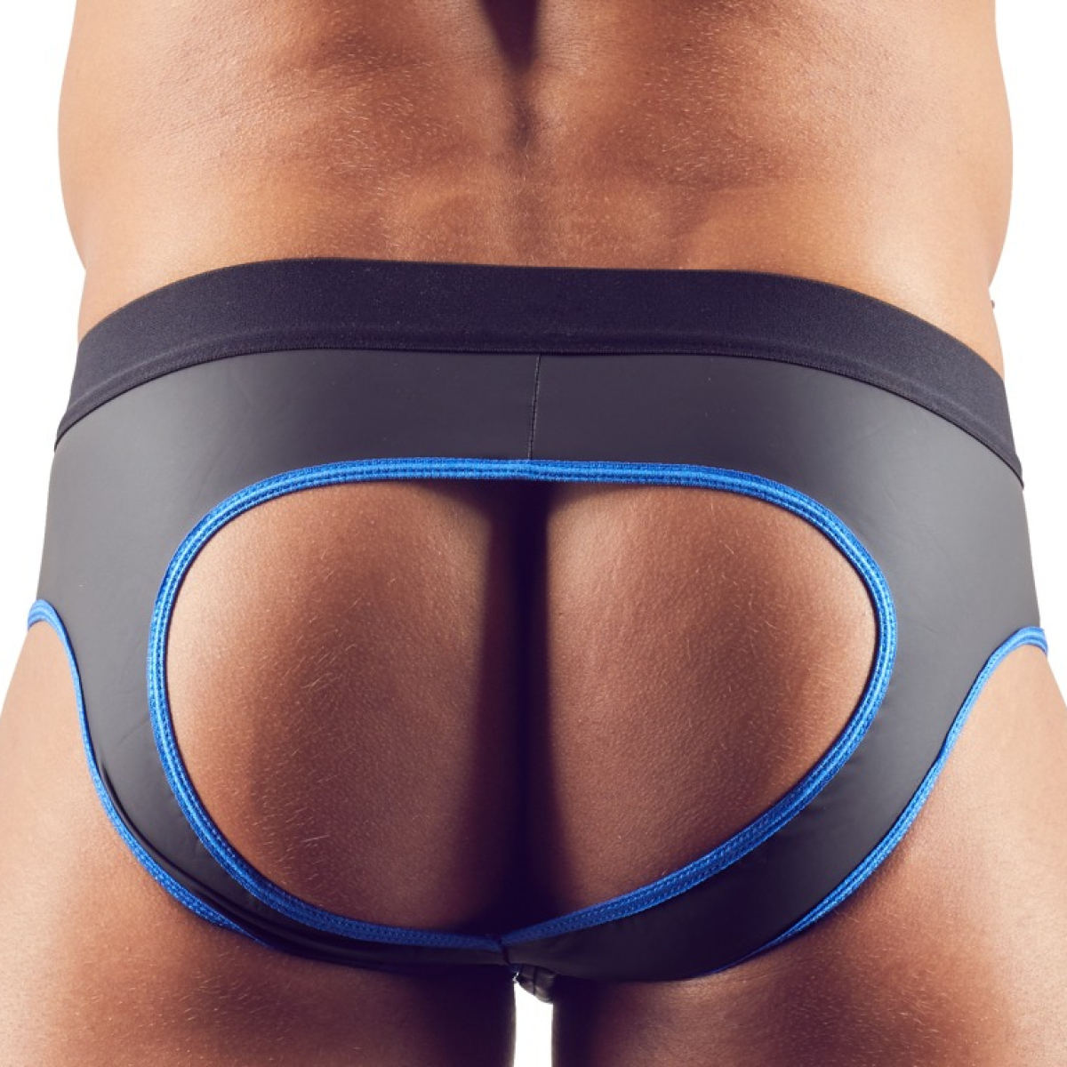 jockstrap joy zip noir bleu 1
