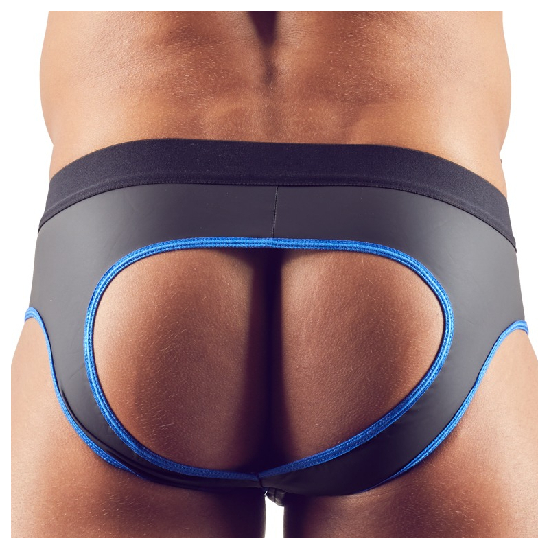 jockstrap joy zip noir bleu 1