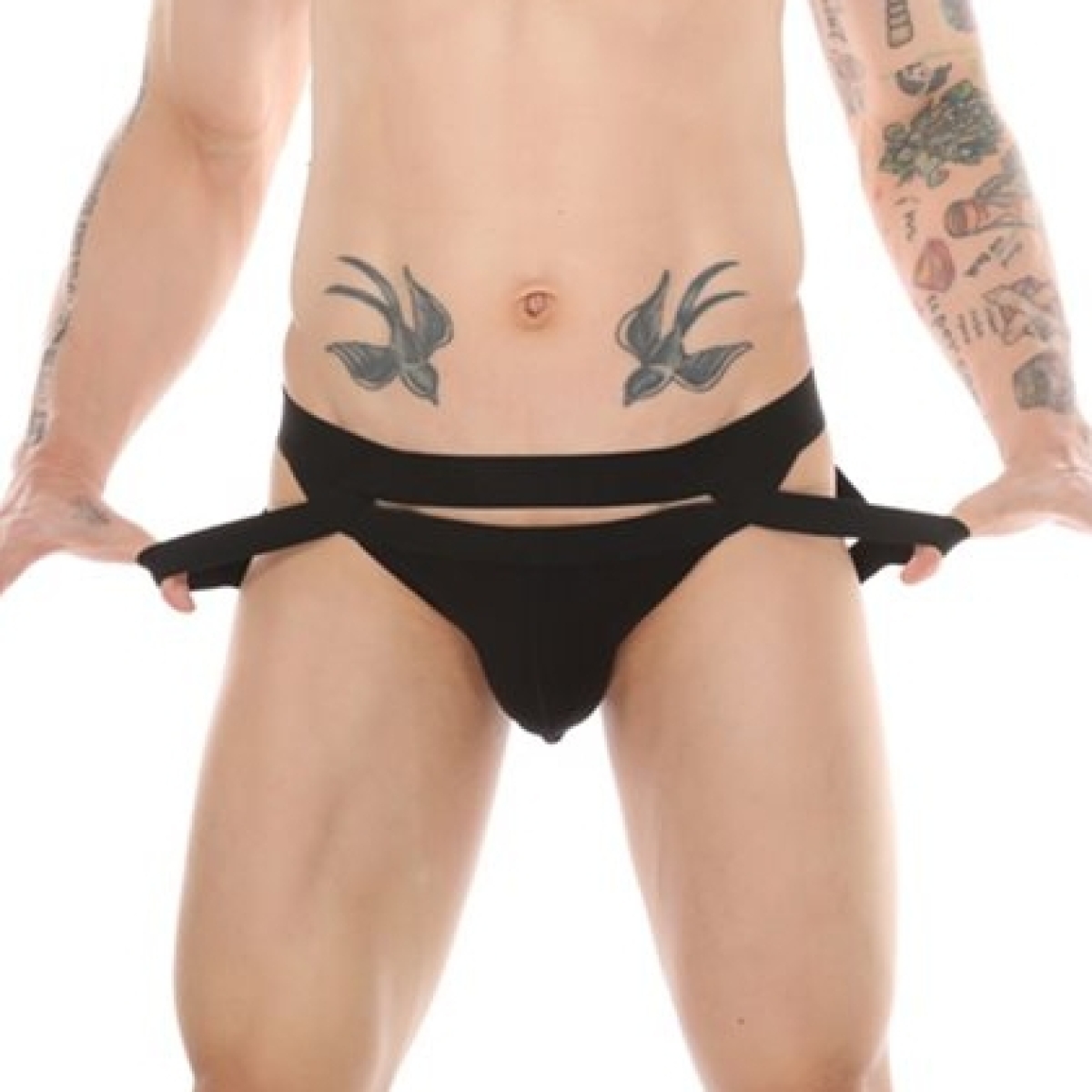 jockstrap mario noir
