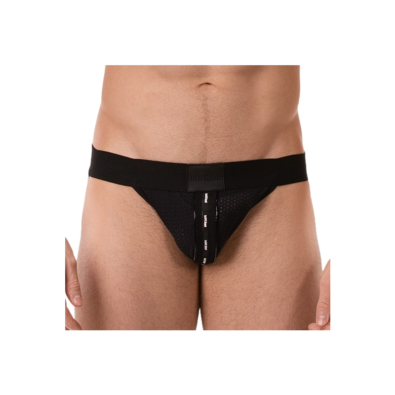 jockstrap mesh tel noir