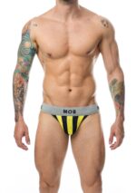 jockstrap mob classic noir jaune 3