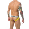 jockstrap mob classic noir jaune 5