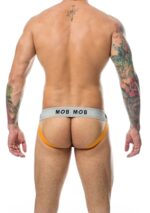 jockstrap mob classic noir orange 4