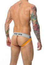 jockstrap mob classic noir orange 5