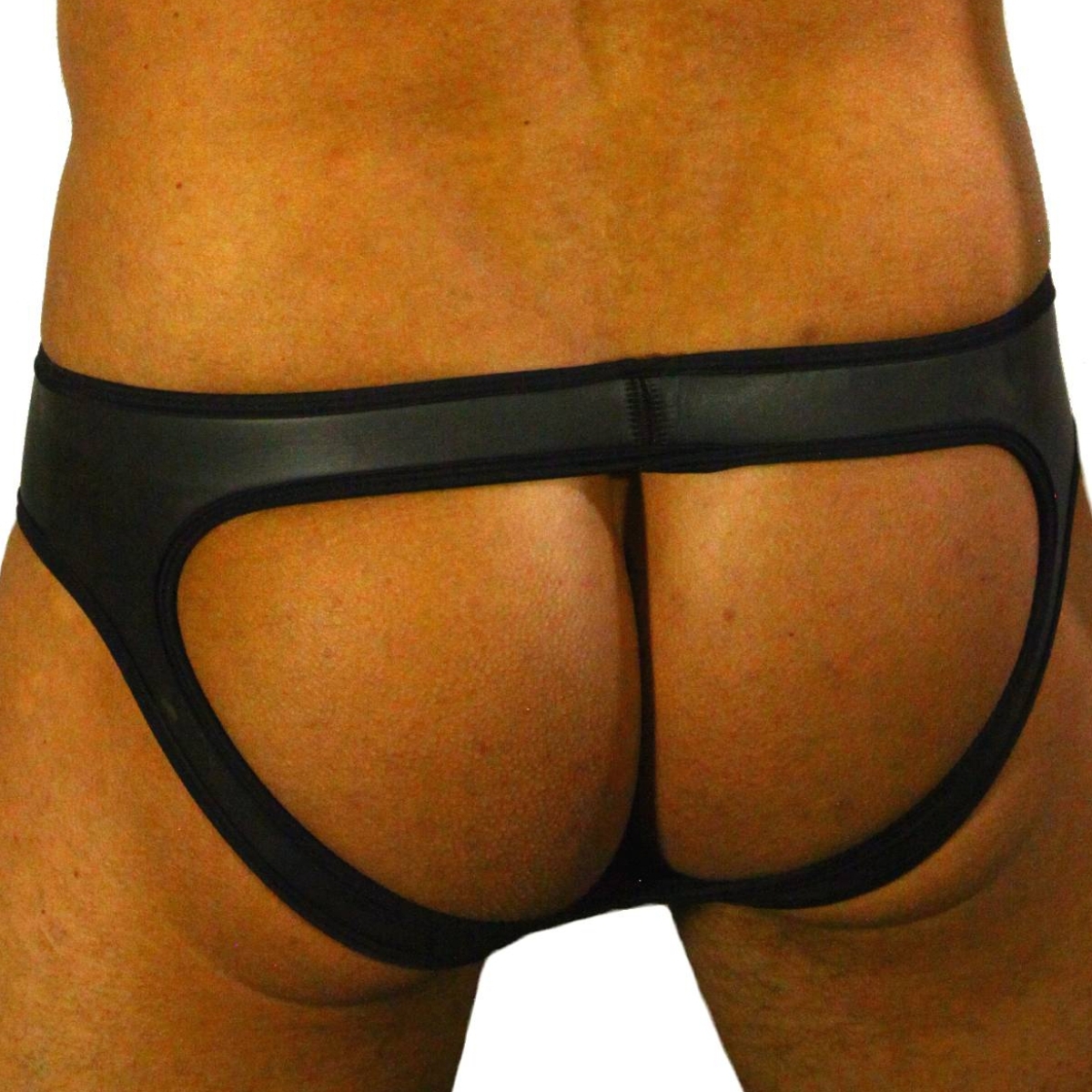 jockstrap neoprene noir 1