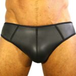 jockstrap neoprene noir
