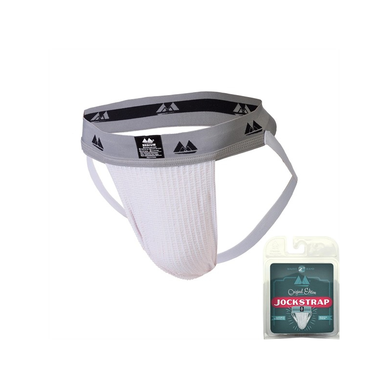 jockstrap original waist 2 band blanc