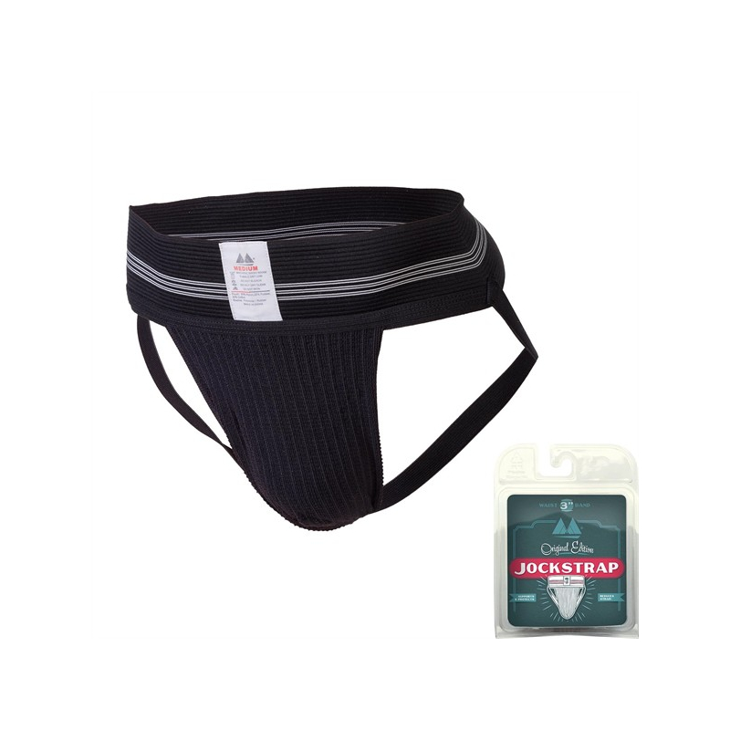 jockstrap original waist 3 band noir