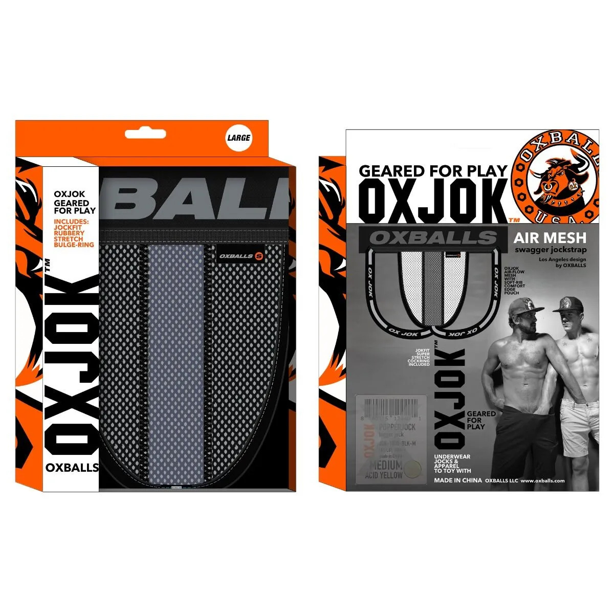 jockstrap oxjok airmesh noir 4