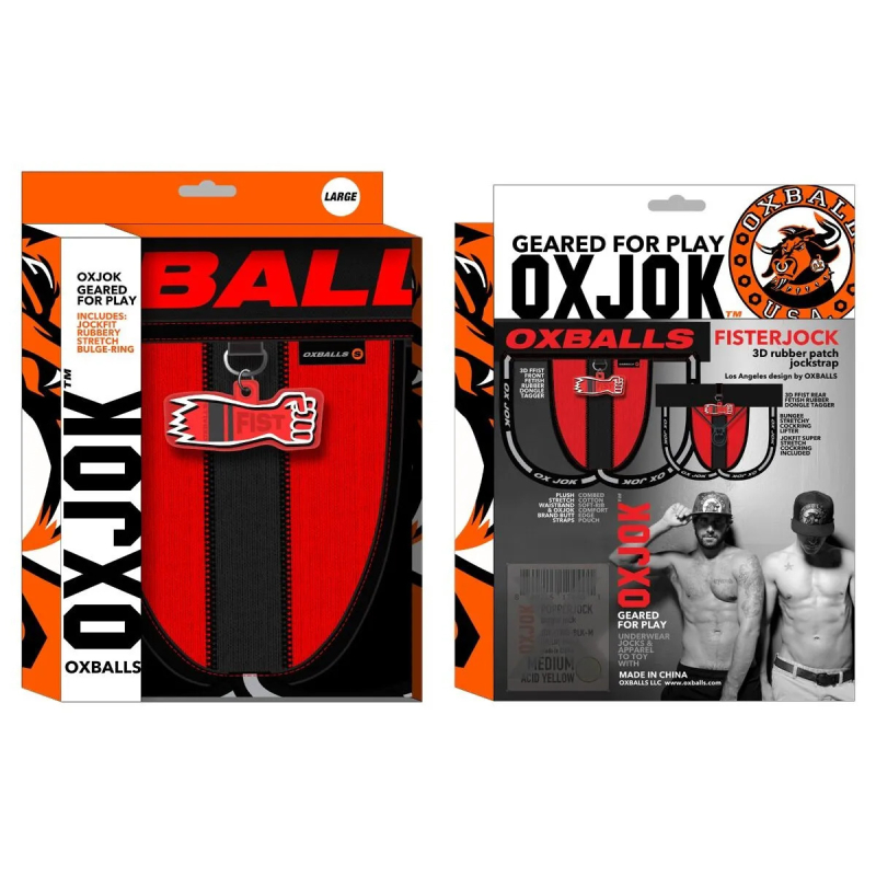 jockstrap oxjok fisterjock rouge 5