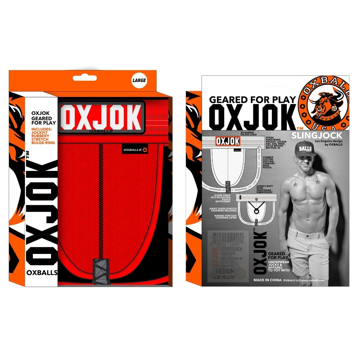 jockstrap oxjok slingjock rouge 5