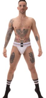 jockstrap proud boy blanc 2
