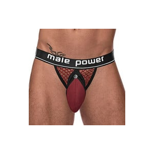 jockstrap resille ring jock bordeaux