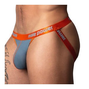 jockstrap rib ring jock gris orange