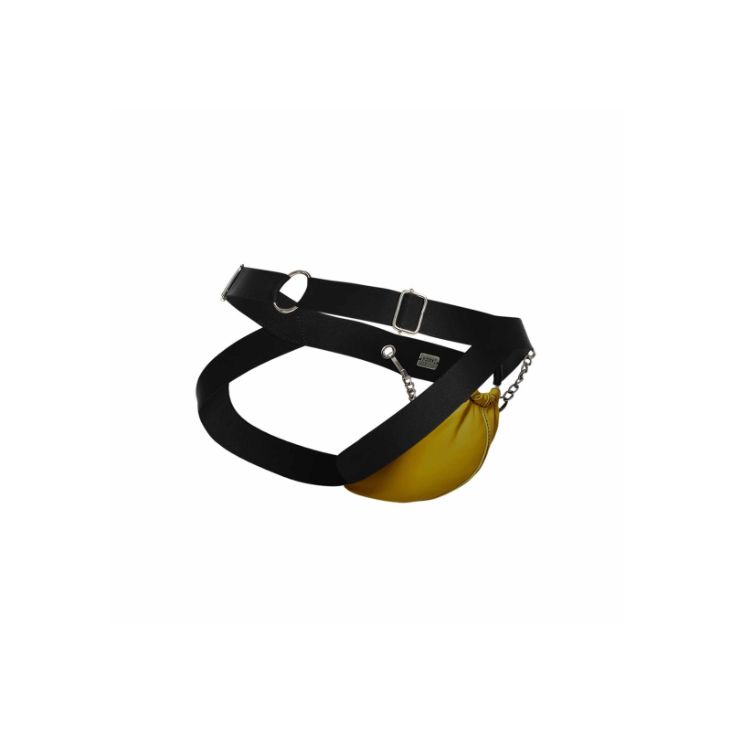jockstrap ring chain dngeon jaune 7