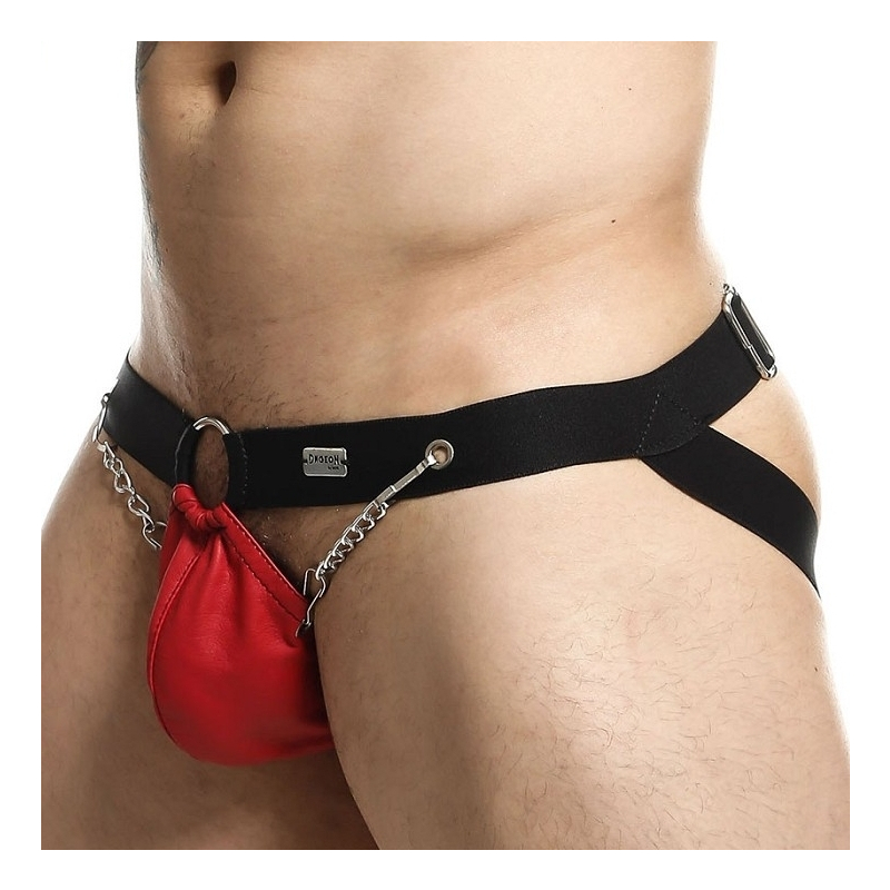 jockstrap ring chain dngeon rouge