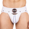 jockstrap rokk blanc bleu