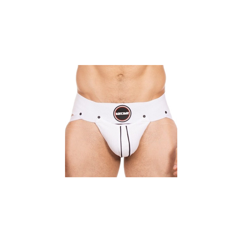 jockstrap rokk blanc noir
