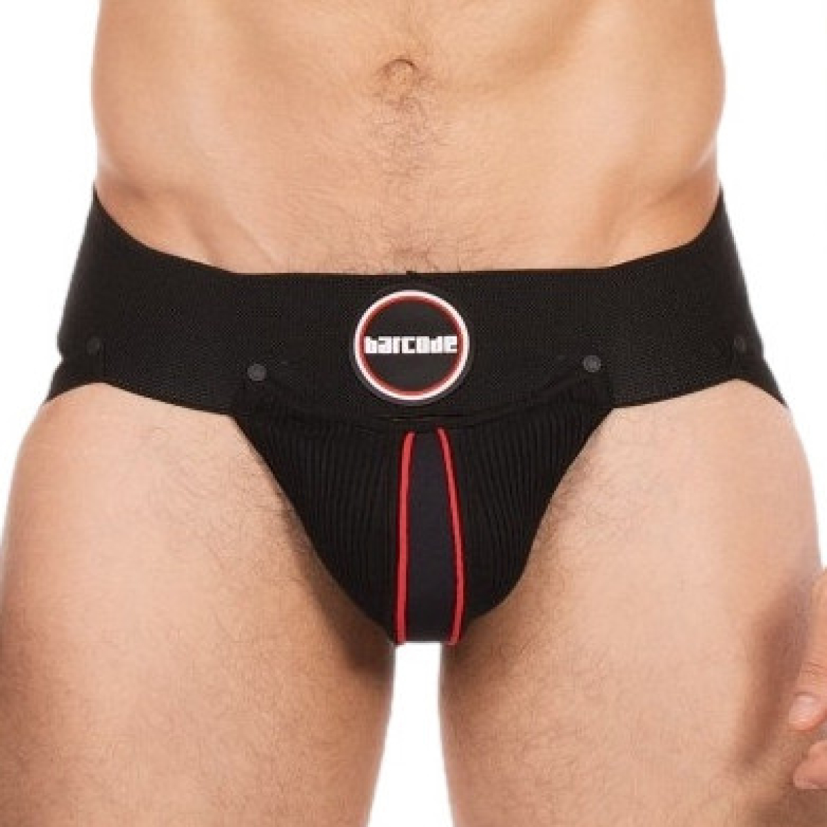 jockstrap rokk noir rouge