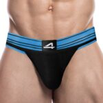 jockstrap rugby noir bleu