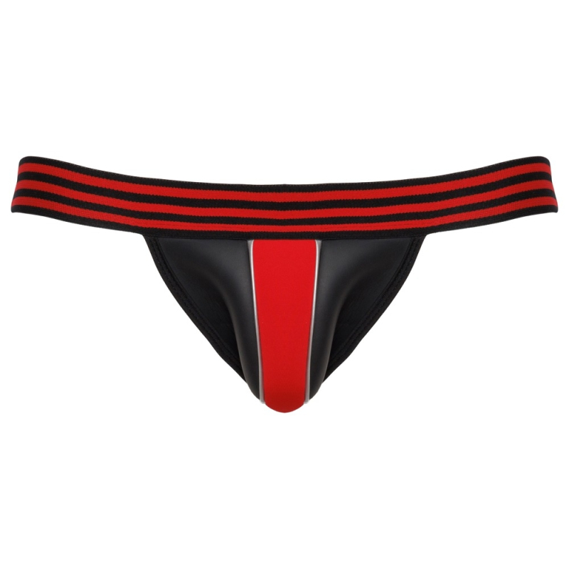 jockstrap rulio noir rouge 3