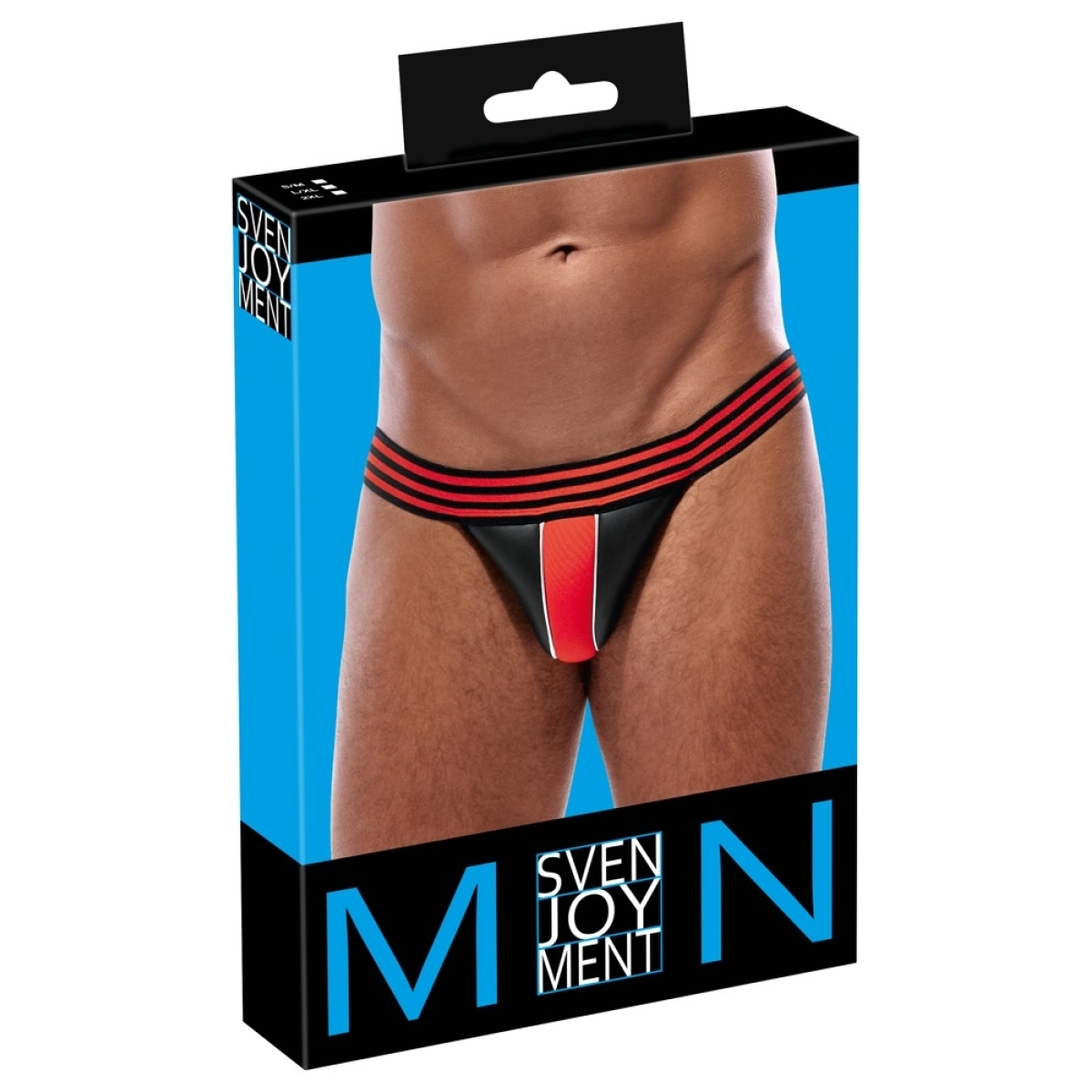 jockstrap rulio noir rouge 5