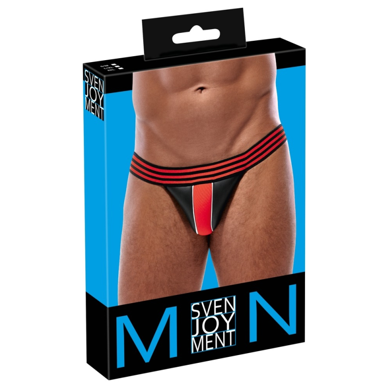 jockstrap rulio noir rouge 5