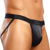 jockstrap satin up noir