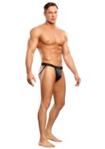 jockstrap satin up noir 3
