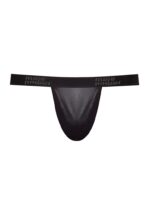 jockstrap satin up noir 4