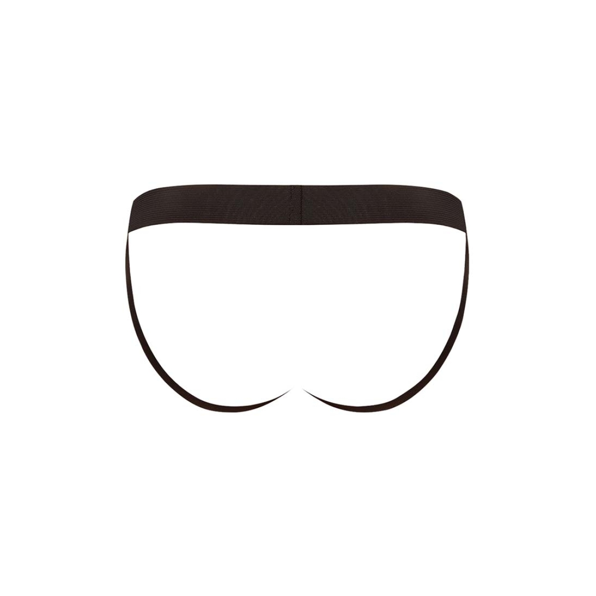 jockstrap satin up noir 5