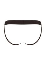 jockstrap satin up noir 5