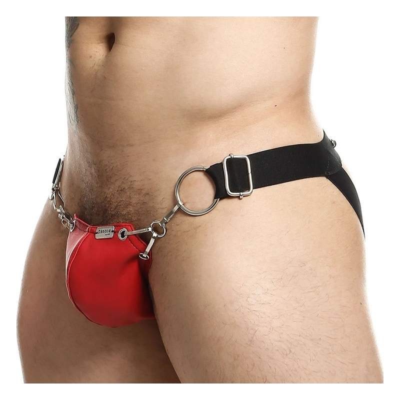 jockstrap snap dngeon rouge