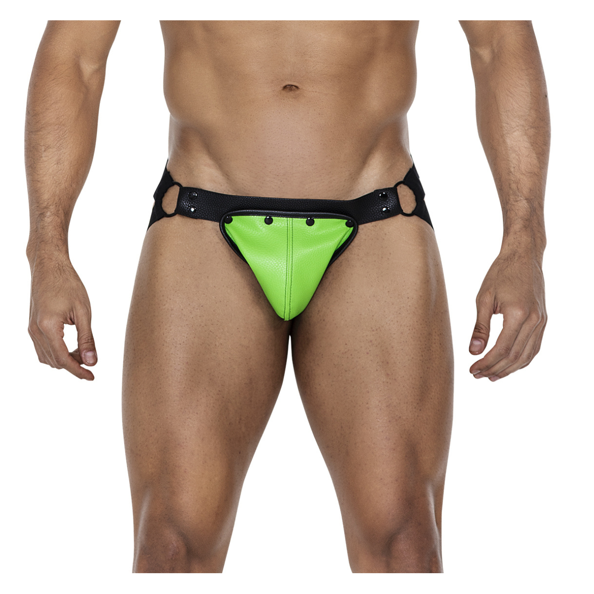 jockstrap snap noir vert 2