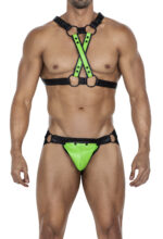 jockstrap snap noir vert 3