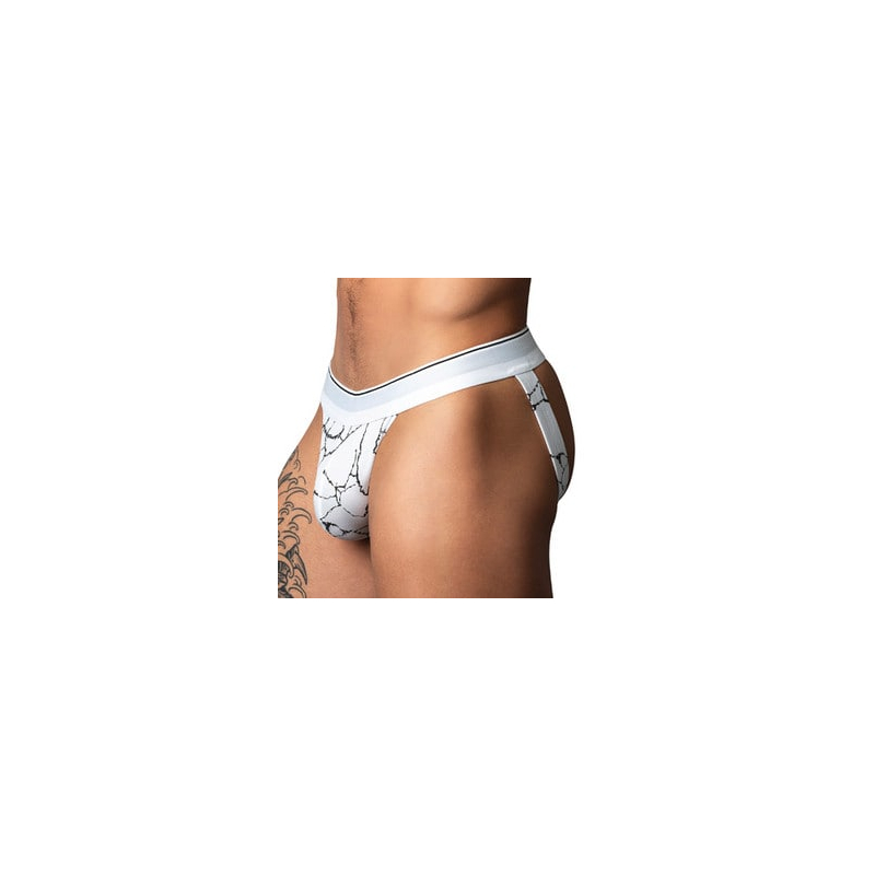 jockstrap soo cumfy blanc noir