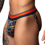 jockstrap soo cumfy bleu marine rouge