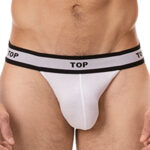 jockstrap top blanc