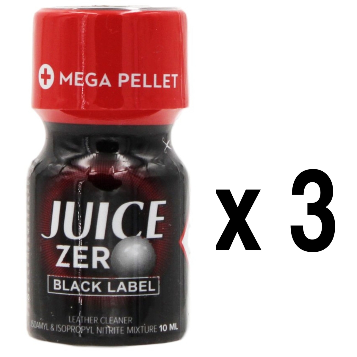juice zero black label 10ml x3 scaled