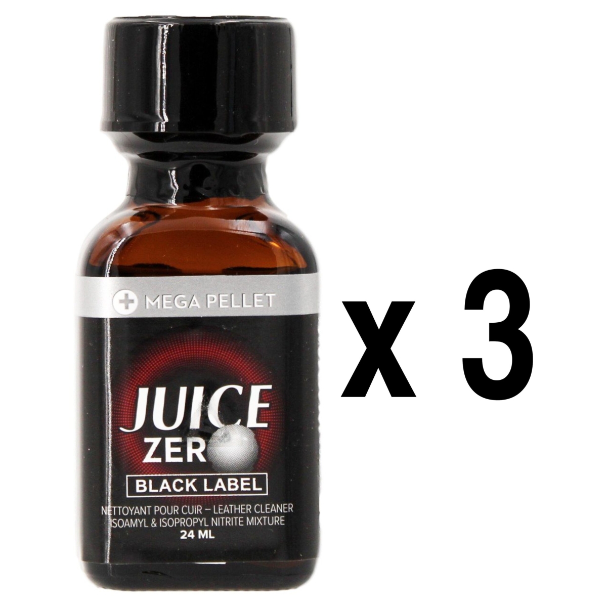juice zero black label 24ml x3 scaled