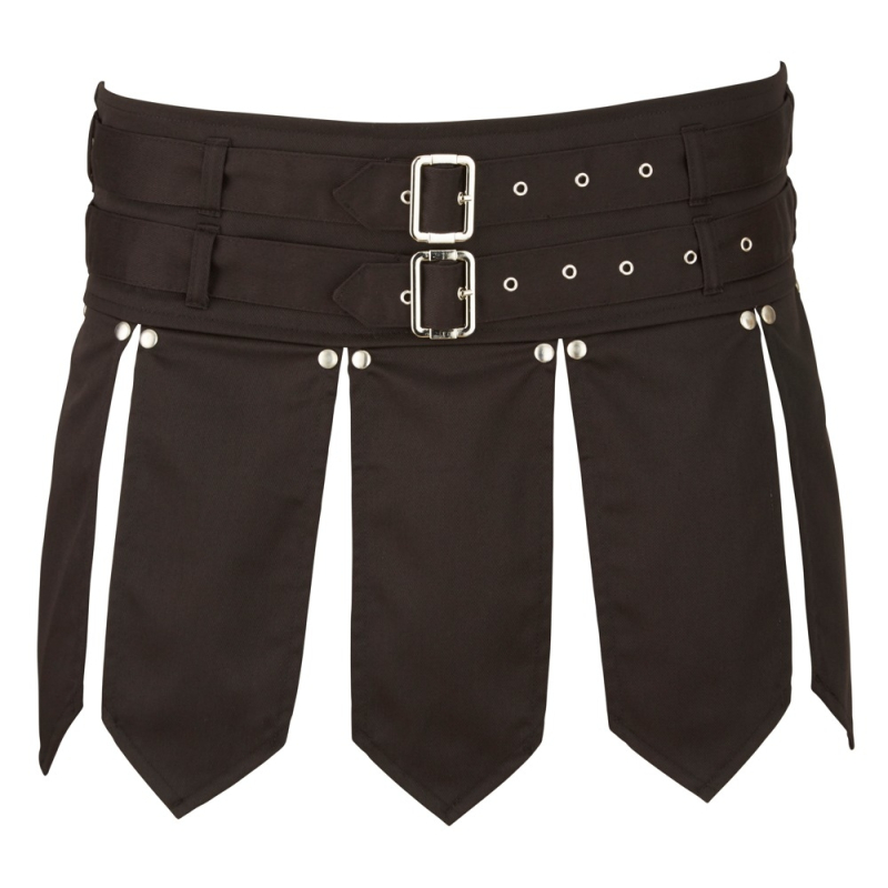 jupe gladiateur trivio noire 3