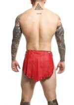 jupe homme sm roman skirt rouge noire 2