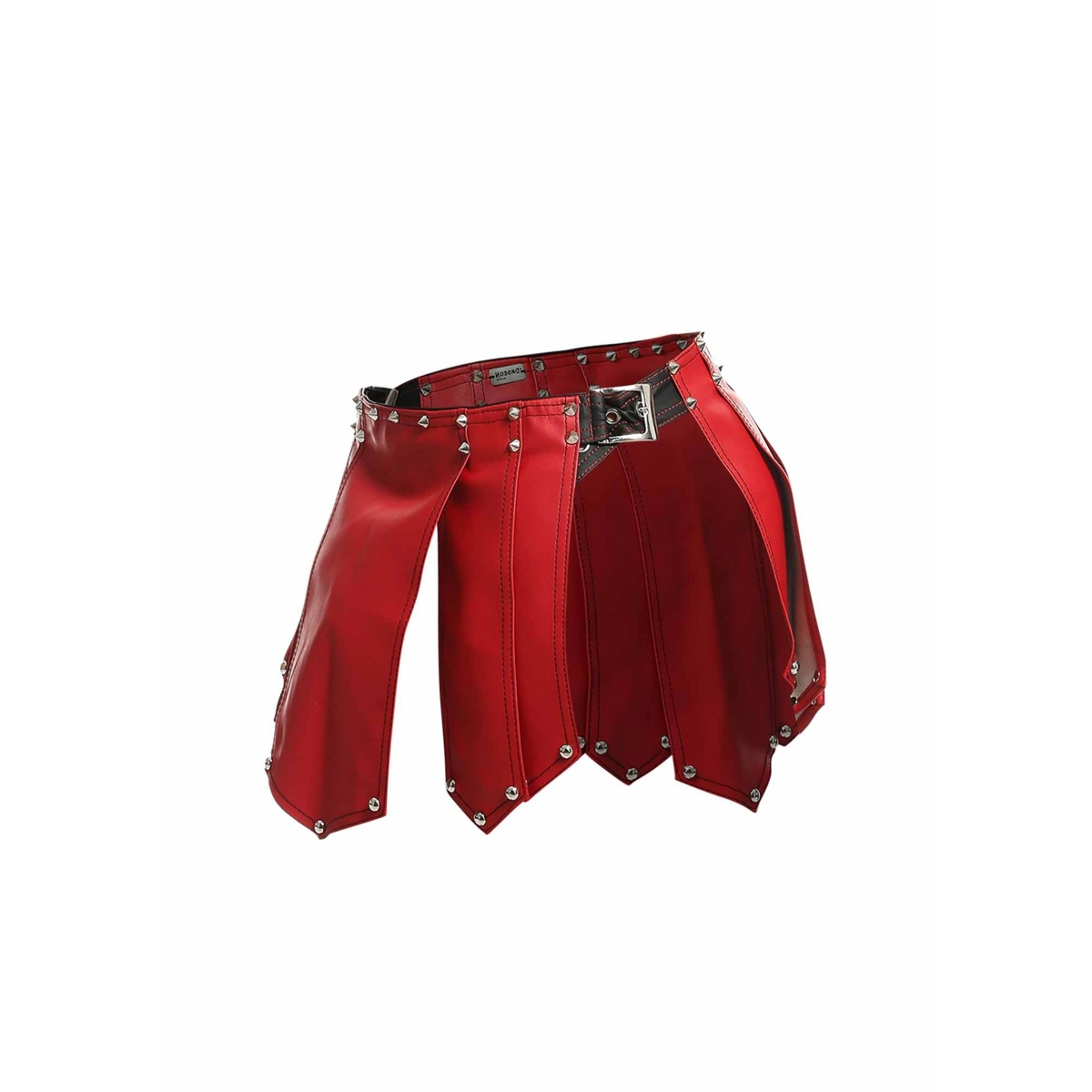 jupe homme sm roman skirt rouge noire 6